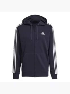 Adidas Essentials French Terry 3-Streifen Kapuzenjacke