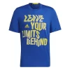 Adidas Designed For Movement AEROREADY HIIT Slogan Training T-Shirt