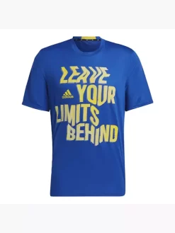 Adidas Designed For Movement AEROREADY HIIT Slogan Training T-Shirt