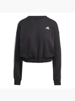 Adidas Essentials 3-Streifen Crop Sweatshirt