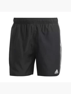 Adidas Short Length Colorblock 3-Streifen Badeshorts