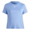 Adidas AEROREADY Train Essentials 3-Streifen T-Shirt – Große Größen -Sportmode 8012 IC5049 P