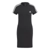 Adidas Essentials 3-Streifen T-Shirt-Kleid -Sportmode 8012 IC8785 P