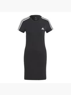 Adidas Essentials 3-Streifen T-Shirt-Kleid